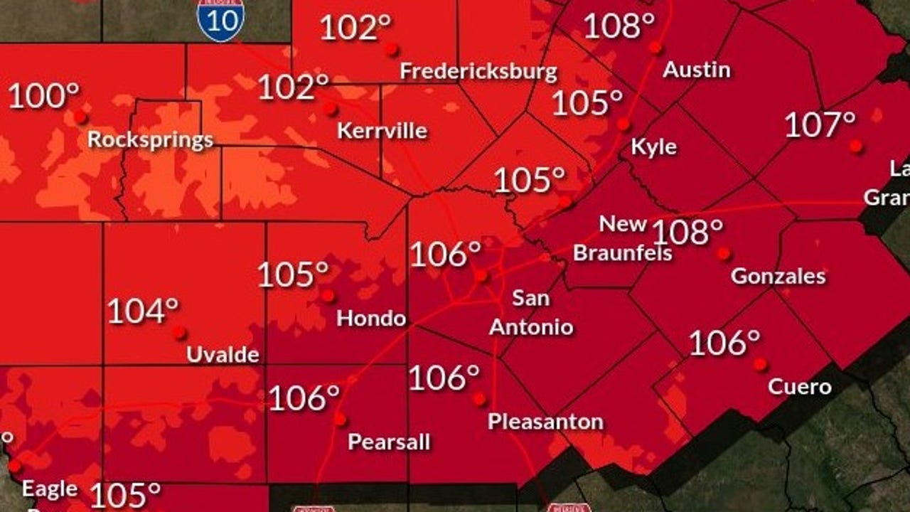 111-Degree Heat Warning Issued For Texas 111-Degree Heat Warning Issued For Texas