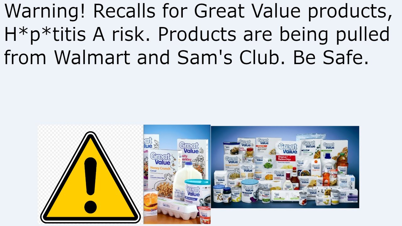 14 Great Value Brand Recalls: What You Need To Know About Walmart Products 14 Great Value Brand Recalls: What You Need To Know About Walmart Products