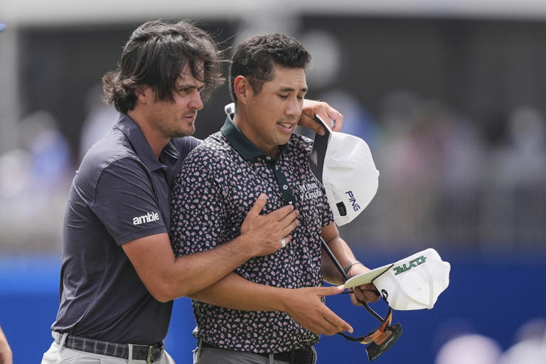 58: Salinda And Velo Take The Lead At Zurich Classic Golf Tournament 58: Salinda And Velo Take The Lead At Zurich Classic Golf Tournament