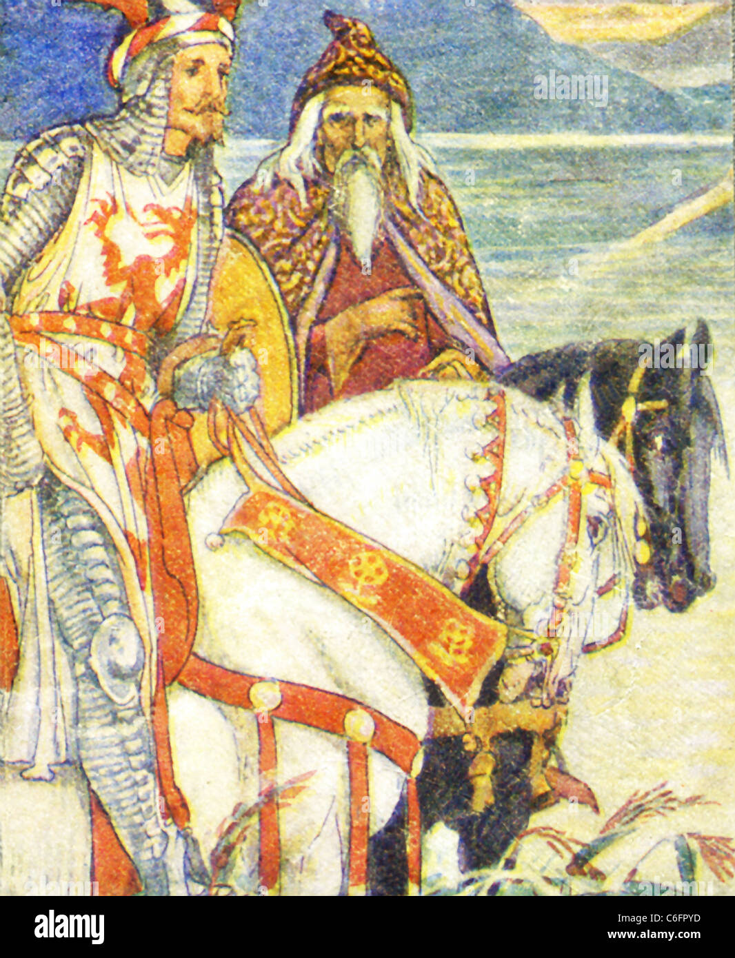 A Medieval Book Cover's Hidden Narrative: The Story Of Merlin And King Arthur A Medieval Book Cover's Hidden Narrative: The Story Of Merlin And King Arthur