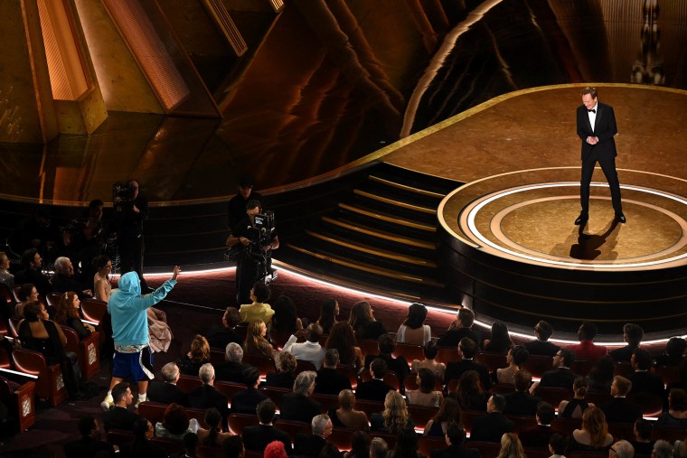 Adam Sandler's Surprise Oscars 2025 Cameo: Outfit, Chalamet Hug, And The Joke Explained Adam Sandler's Surprise Oscars 2025 Cameo: Outfit, Chalamet Hug, And The Joke Explained