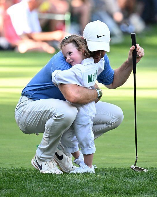 Adorable! Rory McIlroy's Daughter Shows Off Golf Skills At Augusta Adorable! Rory McIlroy's Daughter Shows Off Golf Skills At Augusta