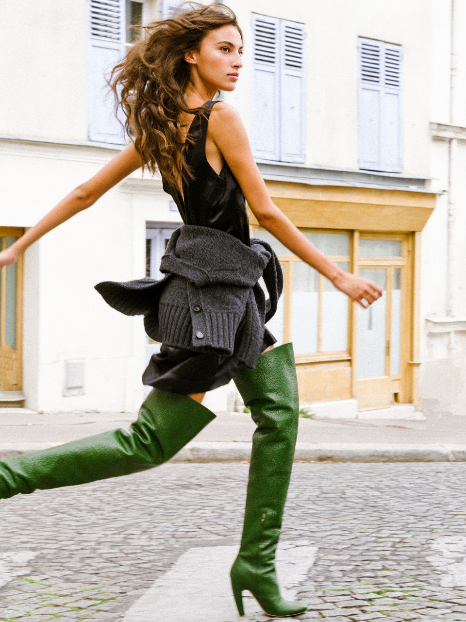 Amira Al-Zuhair Models For Zimmermann In Paris Fashion Week Amira Al-Zuhair Models For Zimmermann In Paris Fashion Week
