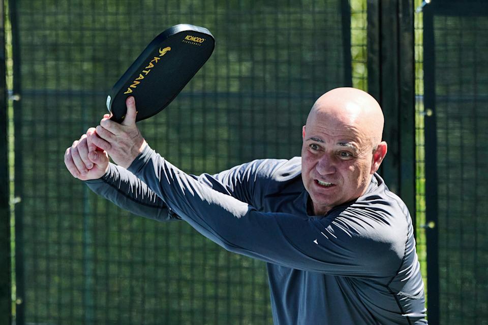 Analyzing Andre Agassi's First Professional Pickleball Match Analyzing Andre Agassi's First Professional Pickleball Match