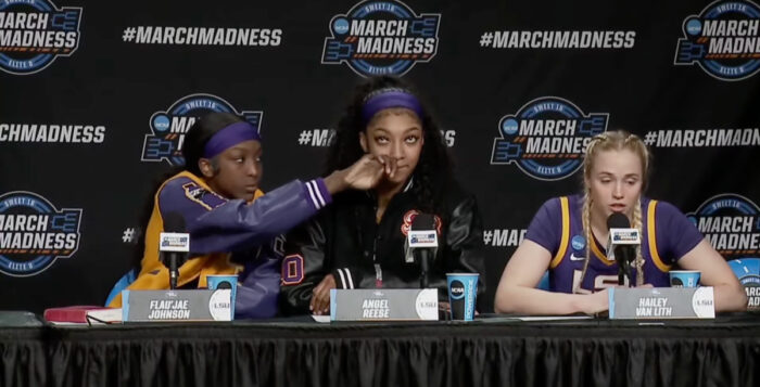 Angel Reese Offers Key Advice To Hailey Van Lith For Her Rookie Year Angel Reese Offers Key Advice To Hailey Van Lith For Her Rookie Year