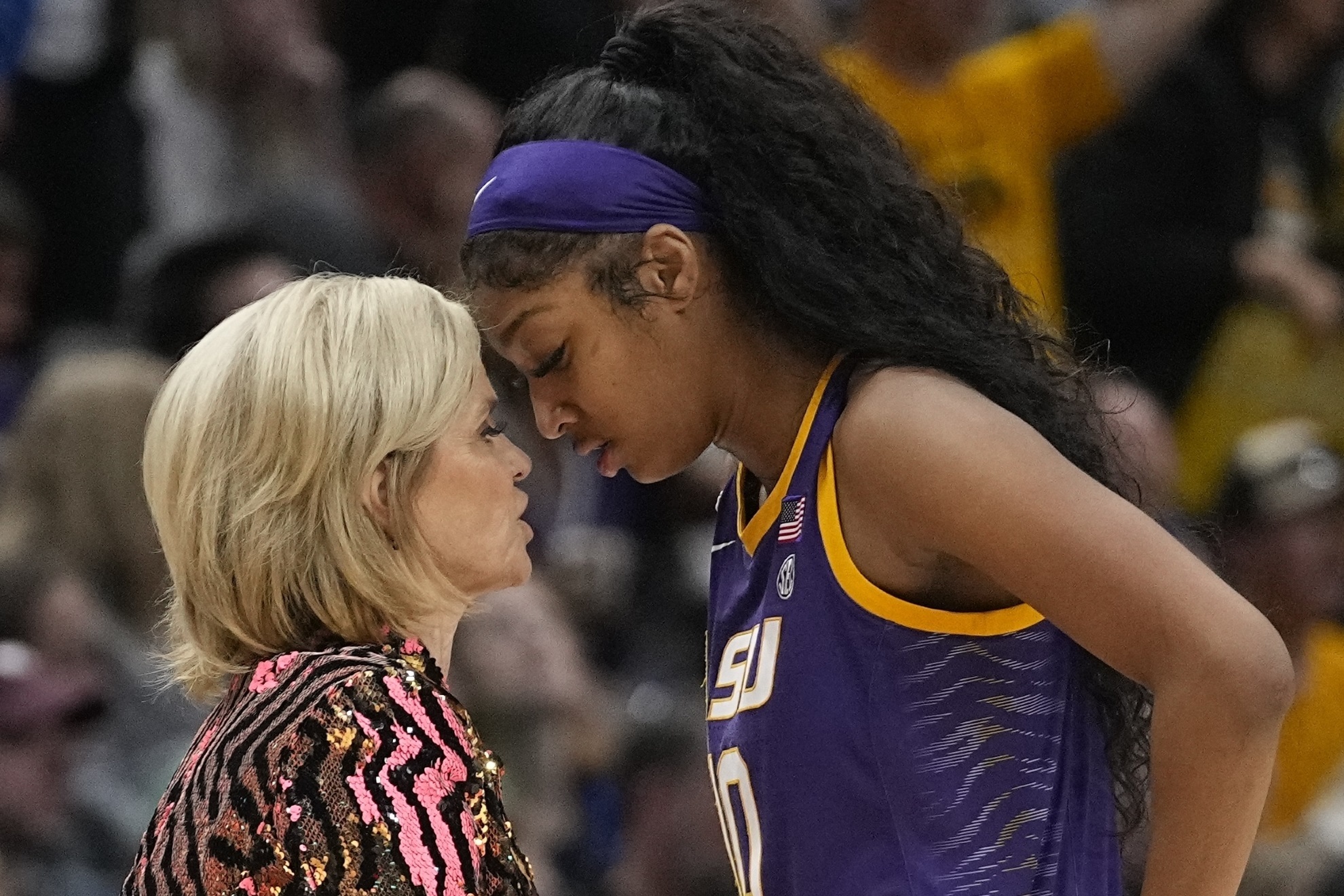 Angel Reese's Sweet Message To Mom During Brother's NCAA Win Angel Reese's Sweet Message To Mom During Brother's NCAA Win