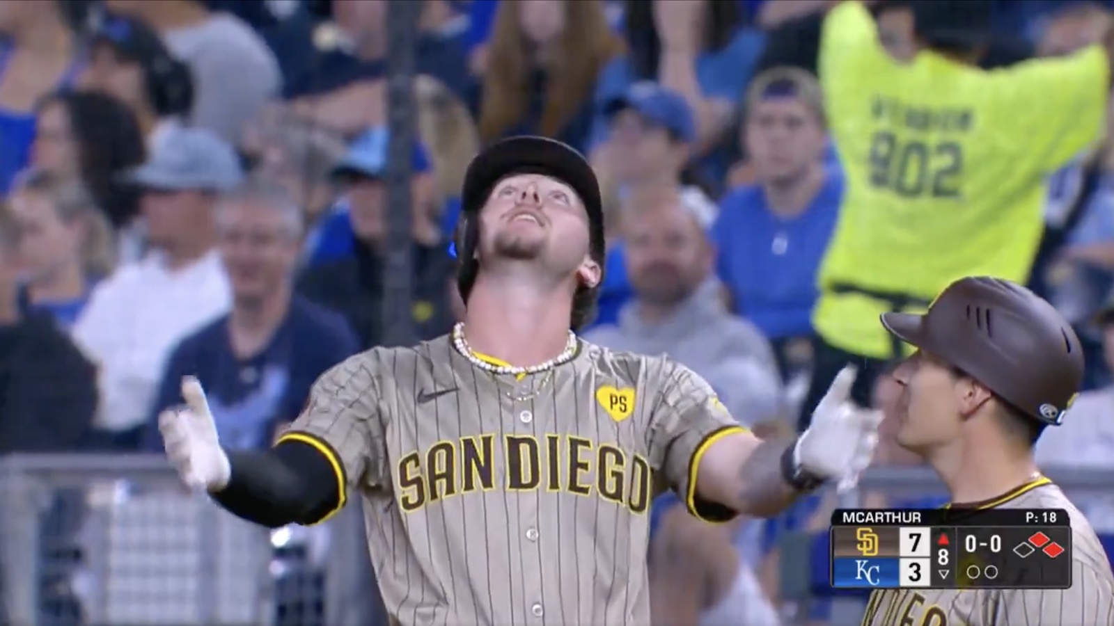 Angels' Ward Delivers 9th Inning Grand Slam, Stunning Padres