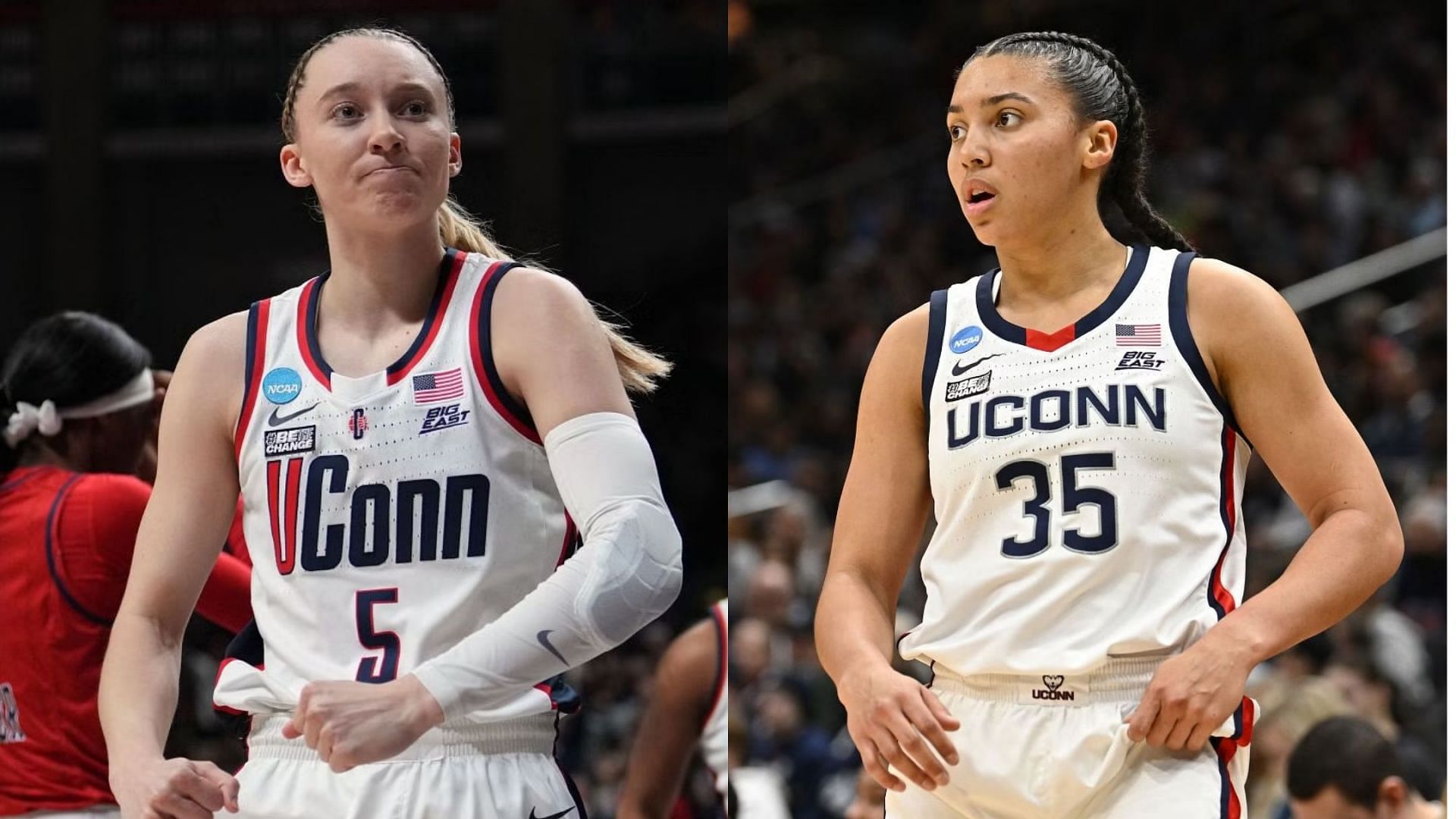 Azzi Fudd And Paige Bueckers' Different Looks: UConn Vs. WNBA Draft Night Azzi Fudd And Paige Bueckers' Different Looks: UConn Vs. WNBA Draft Night