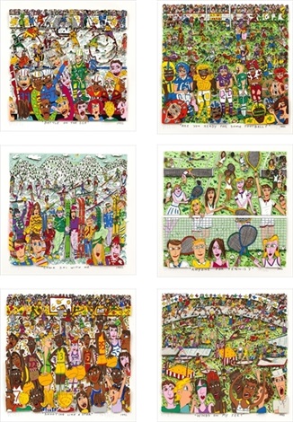 Banksy Collection: Six Screenprints, Handmade Tool – A Happy Ending Banksy Collection: Six Screenprints, Handmade Tool – A Happy Ending
