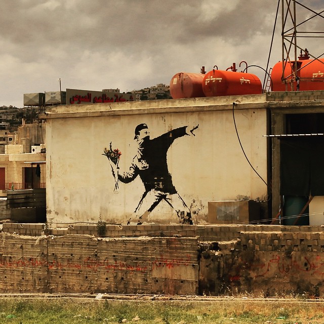 Banksy's Iconic Broken Heart Mural Headed To Auction Banksy's Iconic Broken Heart Mural Headed To Auction