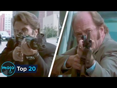 Ben Affleck And Gillian Anderson Film Dramatic Shootout Scene