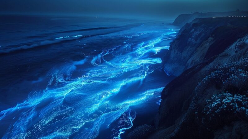 Best Times To See Bioluminescent Waves In Southern California Best Times To See Bioluminescent Waves In Southern California
