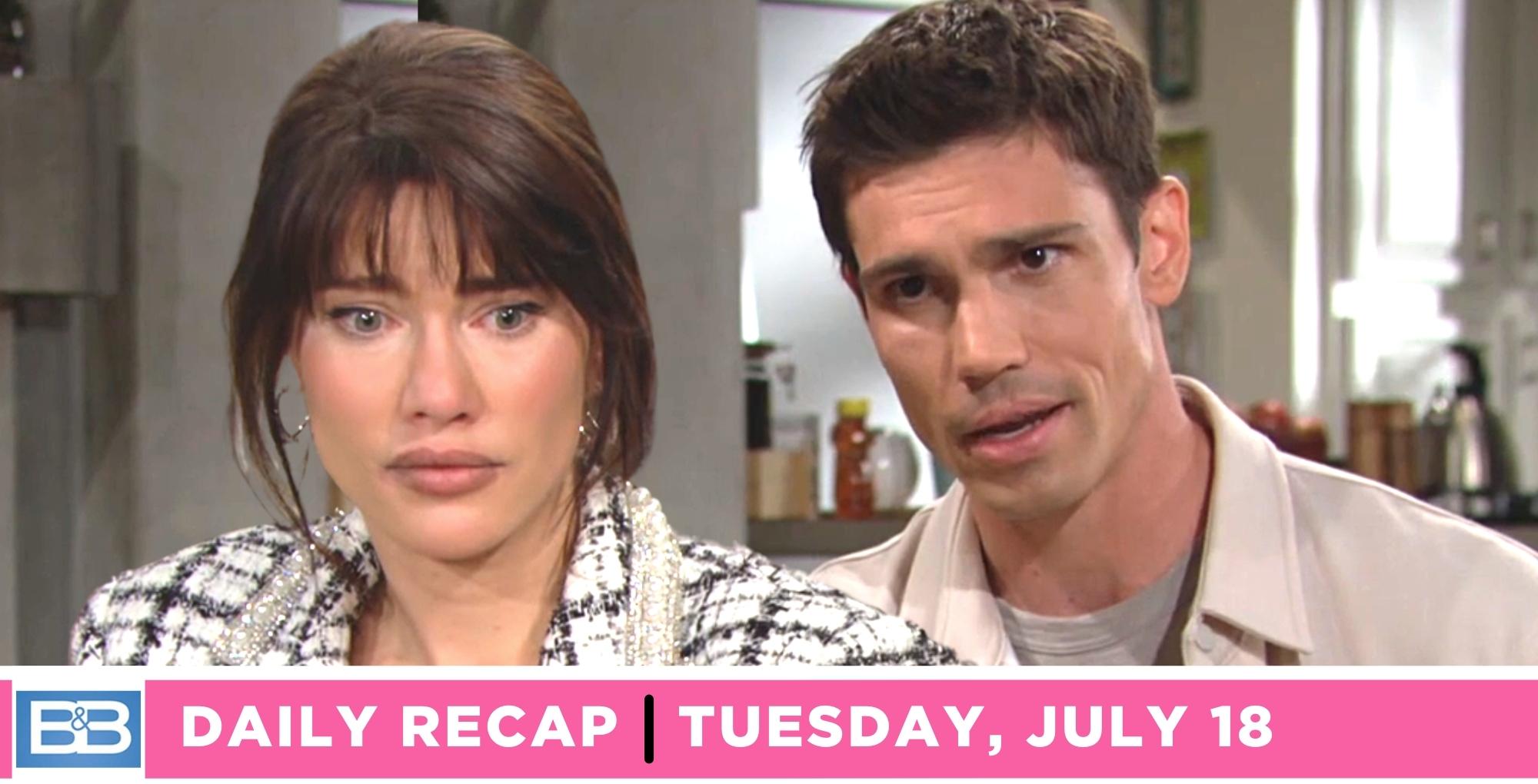 Bold And The Beautiful Recap (April 9): Steffy, Finn, Liam, And A Crisis At The ICU Bold And The Beautiful Recap (April 9): Steffy, Finn, Liam, And A Crisis At The ICU
