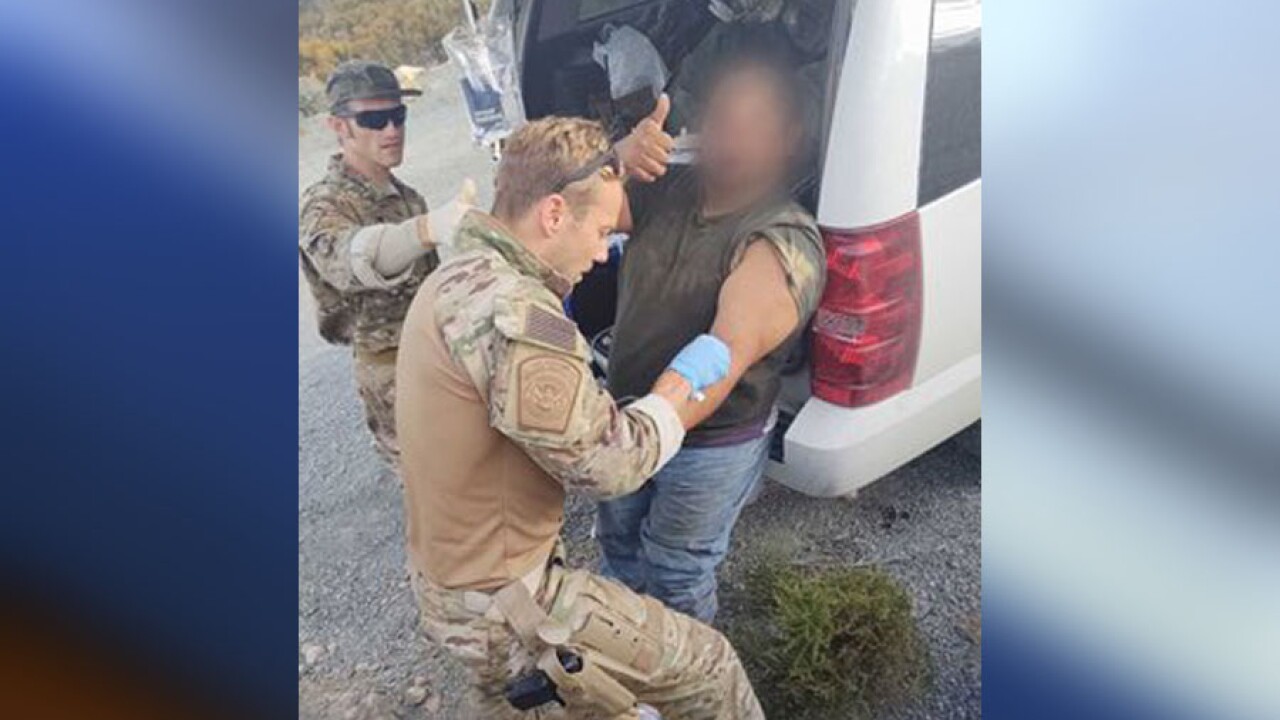 Border Patrol's Otay Mountain Rescue: Two Women Saved Border Patrol's Otay Mountain Rescue: Two Women Saved