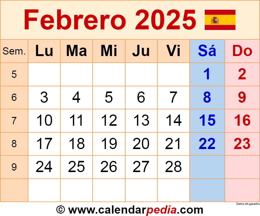 Calendario Laboral España: El Puente Del 28 De Febrero Y Sus Días Festivos