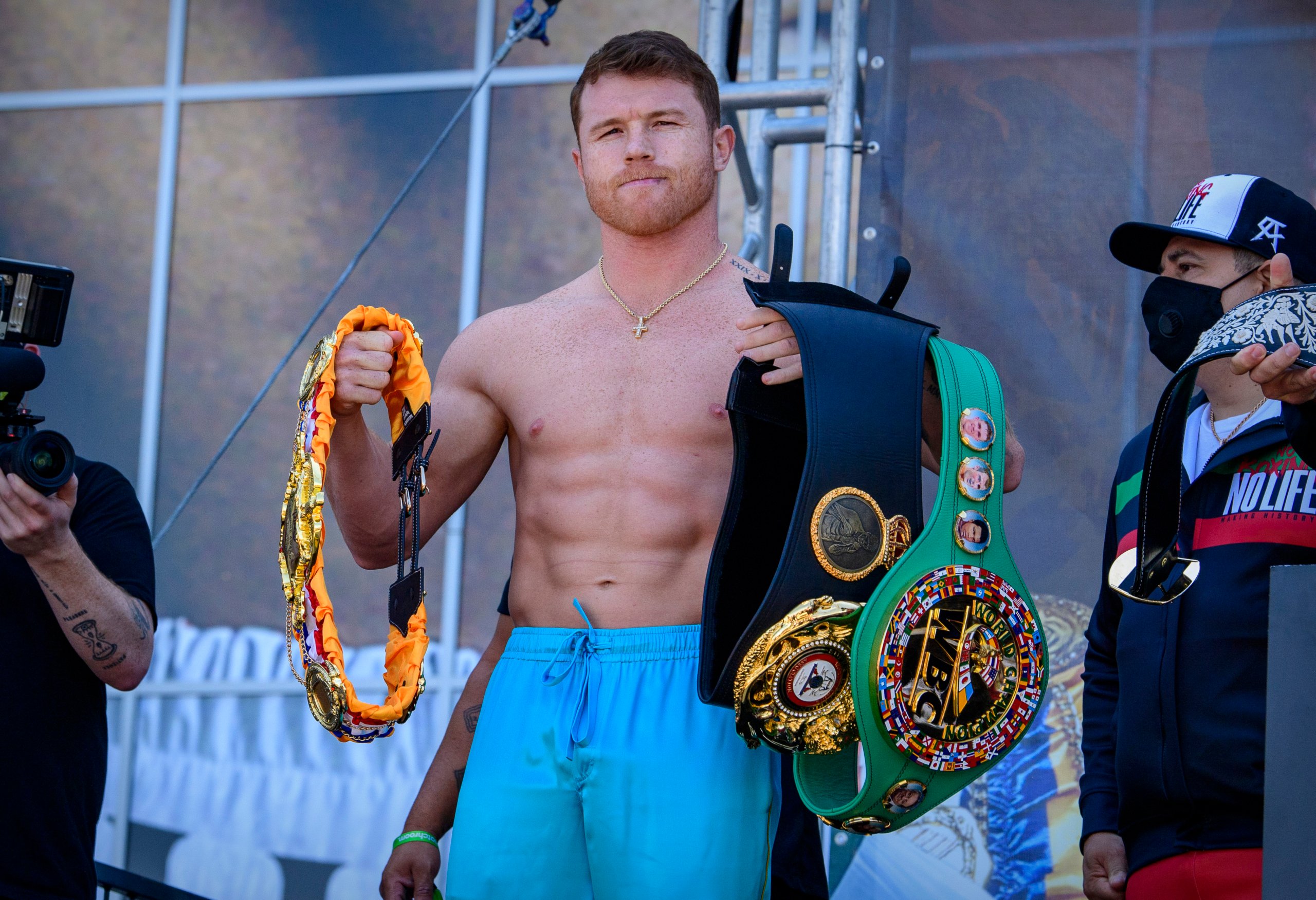 Canelo Alvarez's Marriage Advice To Jake Paul After Engagement Canelo Alvarez's Marriage Advice To Jake Paul After Engagement