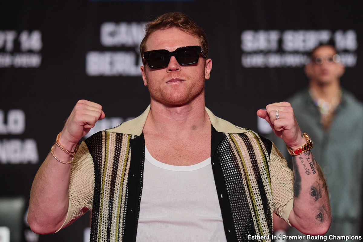 Canelo Vs. Benavidez: NYC Press Conference Heralds Undisputed Title Fight Canelo Vs. Benavidez: NYC Press Conference Heralds Undisputed Title Fight