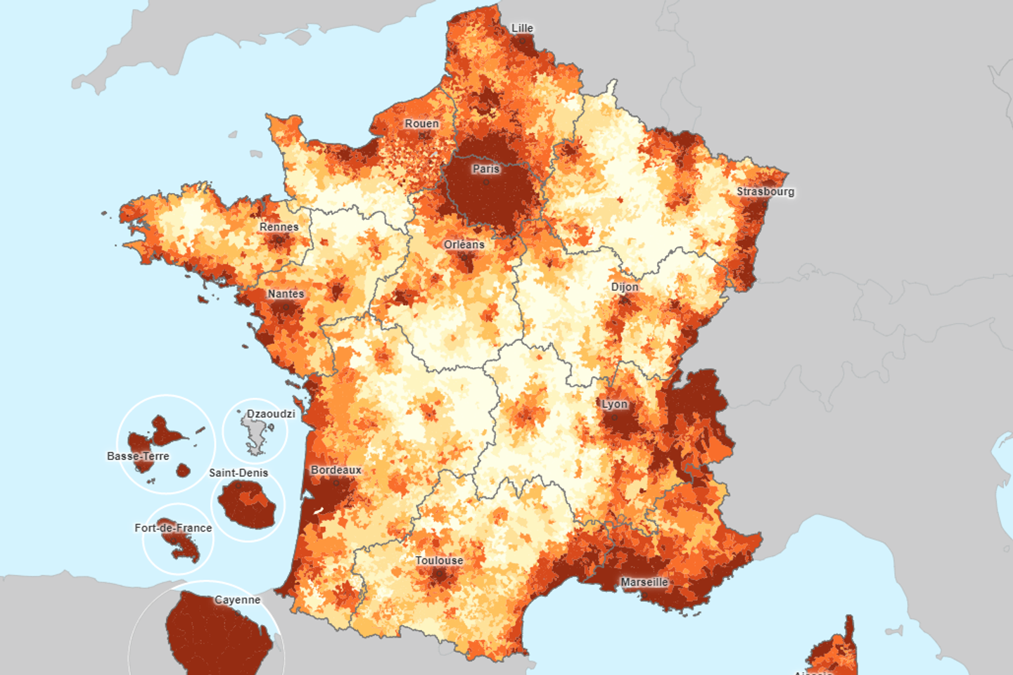 Carte Interactive Des Prix Immobiliers : Explorez L'évolution Des Prix Des Maisons En France Grâce Aux Données Notariales Carte Interactive Des Prix Immobiliers : Explorez L'évolution Des Prix Des Maisons En France Grâce Aux Données Notariales