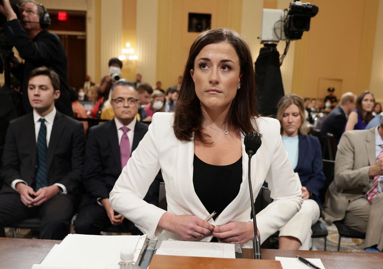 Cassidy Hutchinson Plans Memoir Detailing Her Jan. 6 Testimony Cassidy Hutchinson Plans Memoir Detailing Her Jan. 6 Testimony