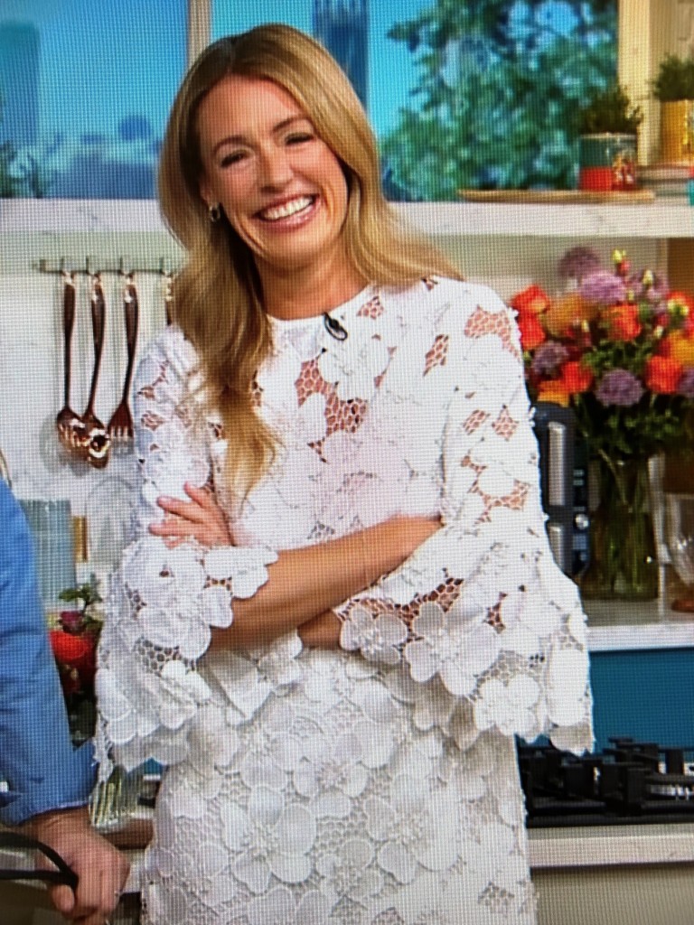 Cat Deeley's M&S Midi Dress - Check Availability Cat Deeley's M&S Midi Dress - Check Availability