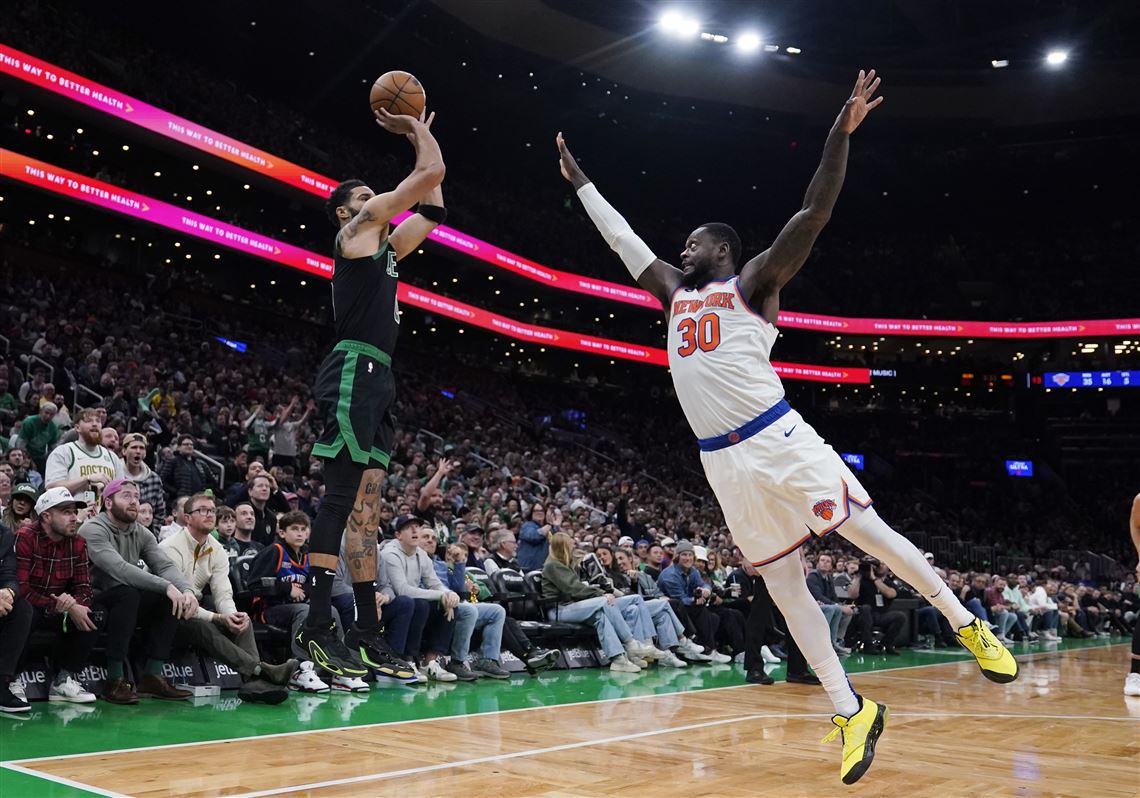 Celtics' Tatum Credits Knicks' Strong Game 1 Performance Celtics' Tatum Credits Knicks' Strong Game 1 Performance