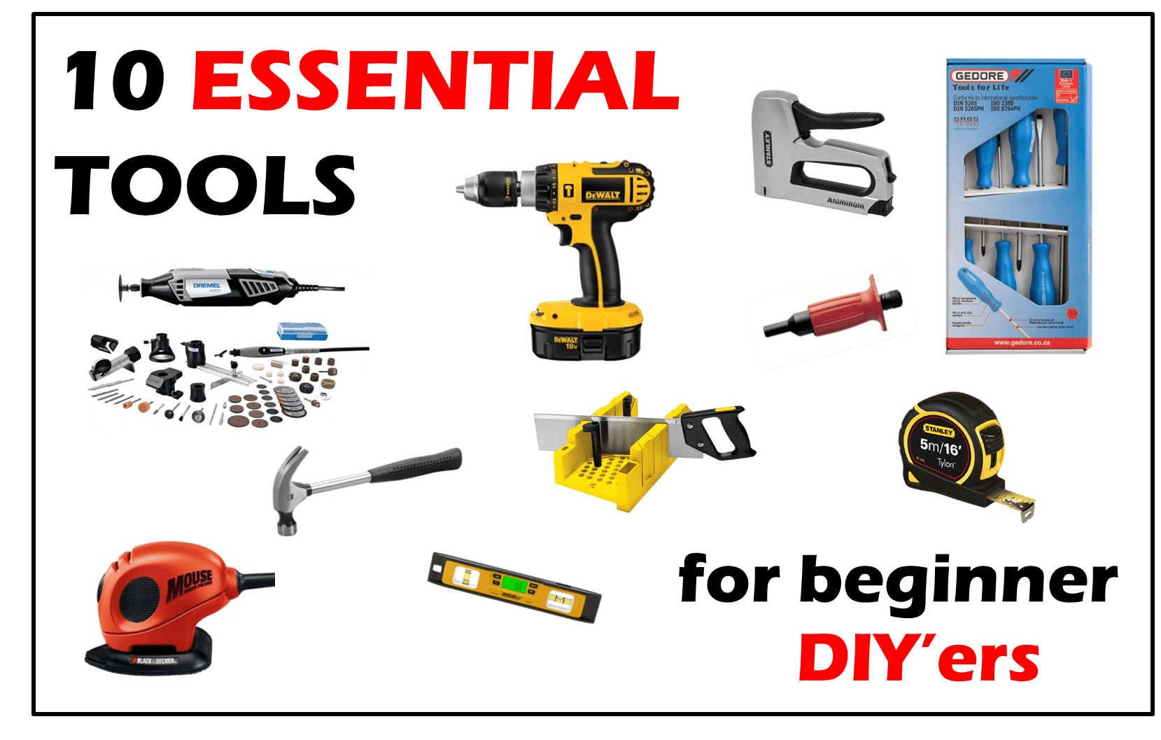 Chateau DIY: Essential Tools And Materials For Your Project Chateau DIY: Essential Tools And Materials For Your Project