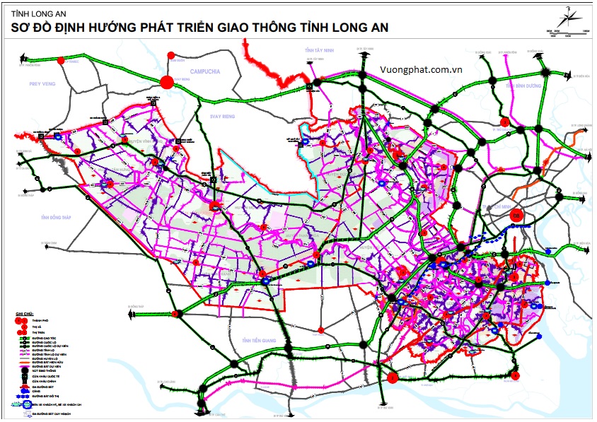 Chiến Lược Phát Triển 7 Tuyến Giao Thông Chính TP.HCM - Long An Chiến Lược Phát Triển 7 Tuyến Giao Thông Chính TP.HCM - Long An