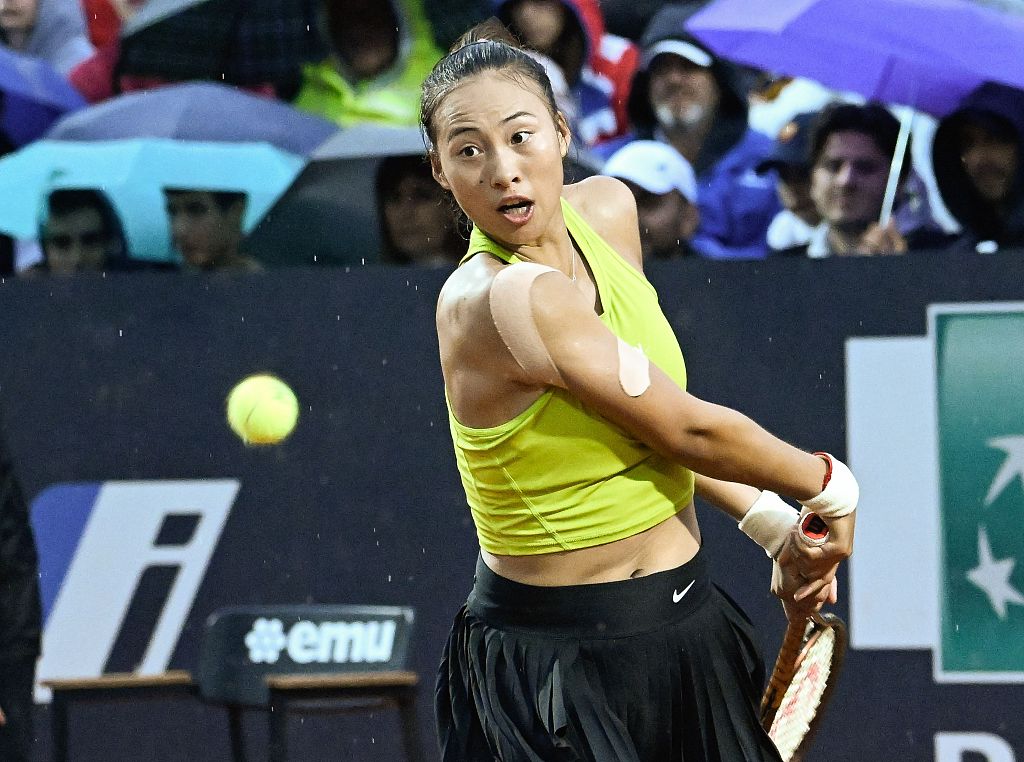 Chinese Tennis Sensation In Italian Open Quarterfinals Chinese Tennis Sensation In Italian Open Quarterfinals