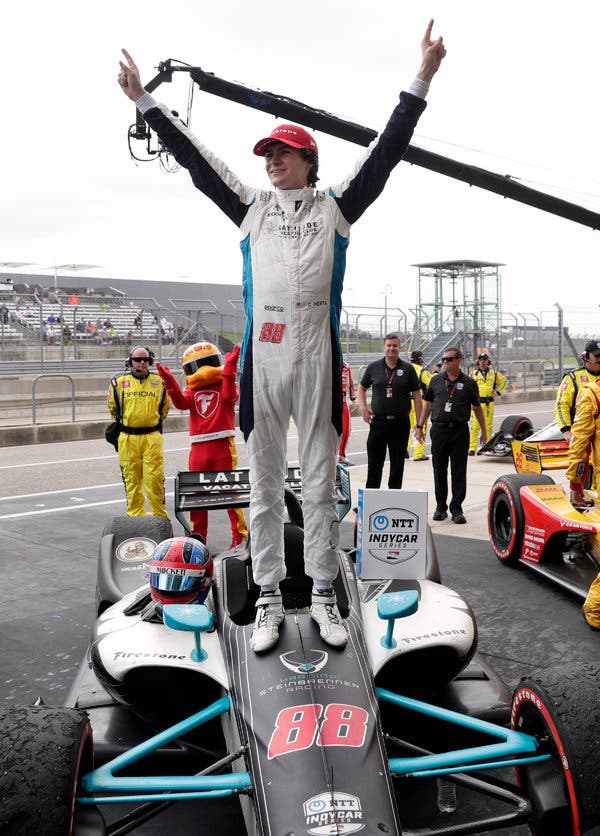 Colton Herta's Push For Pace At Barber Motorsports Park Colton Herta's Push For Pace At Barber Motorsports Park