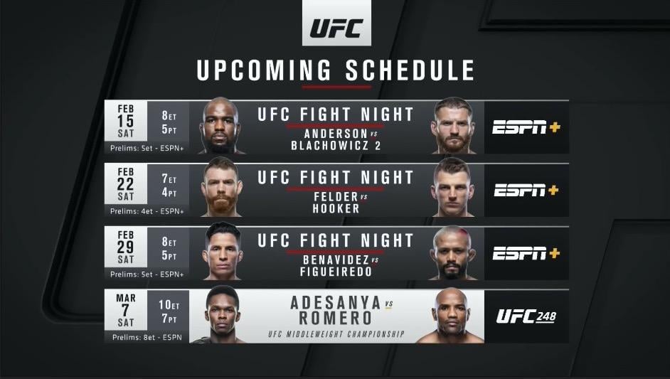 Complete UFC Schedule For May 2025: Including UFC 315 Event Details Complete UFC Schedule For May 2025: Including UFC 315 Event Details