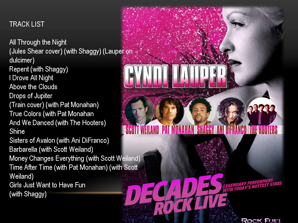 Cyndi Lauper & Counting Crows Team Up For Jones Beach Shows Cyndi Lauper & Counting Crows Team Up For Jones Beach Shows