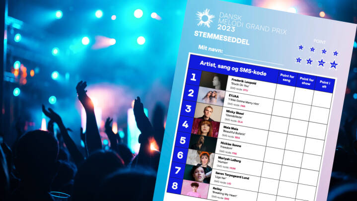Dansk Melodi Grand Prix 2025: Stem På Din Favorit Nu! Dansk Melodi Grand Prix 2025: Stem På Din Favorit Nu!
