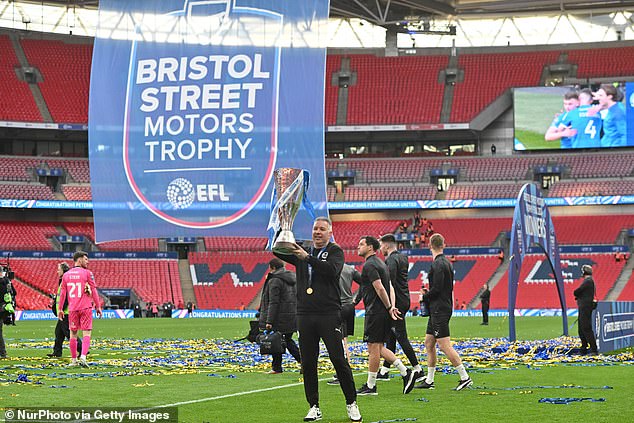 Darren Ferguson Celebrates Peterborough's Record-Breaking EFL Trophy Win Darren Ferguson Celebrates Peterborough's Record-Breaking EFL Trophy Win