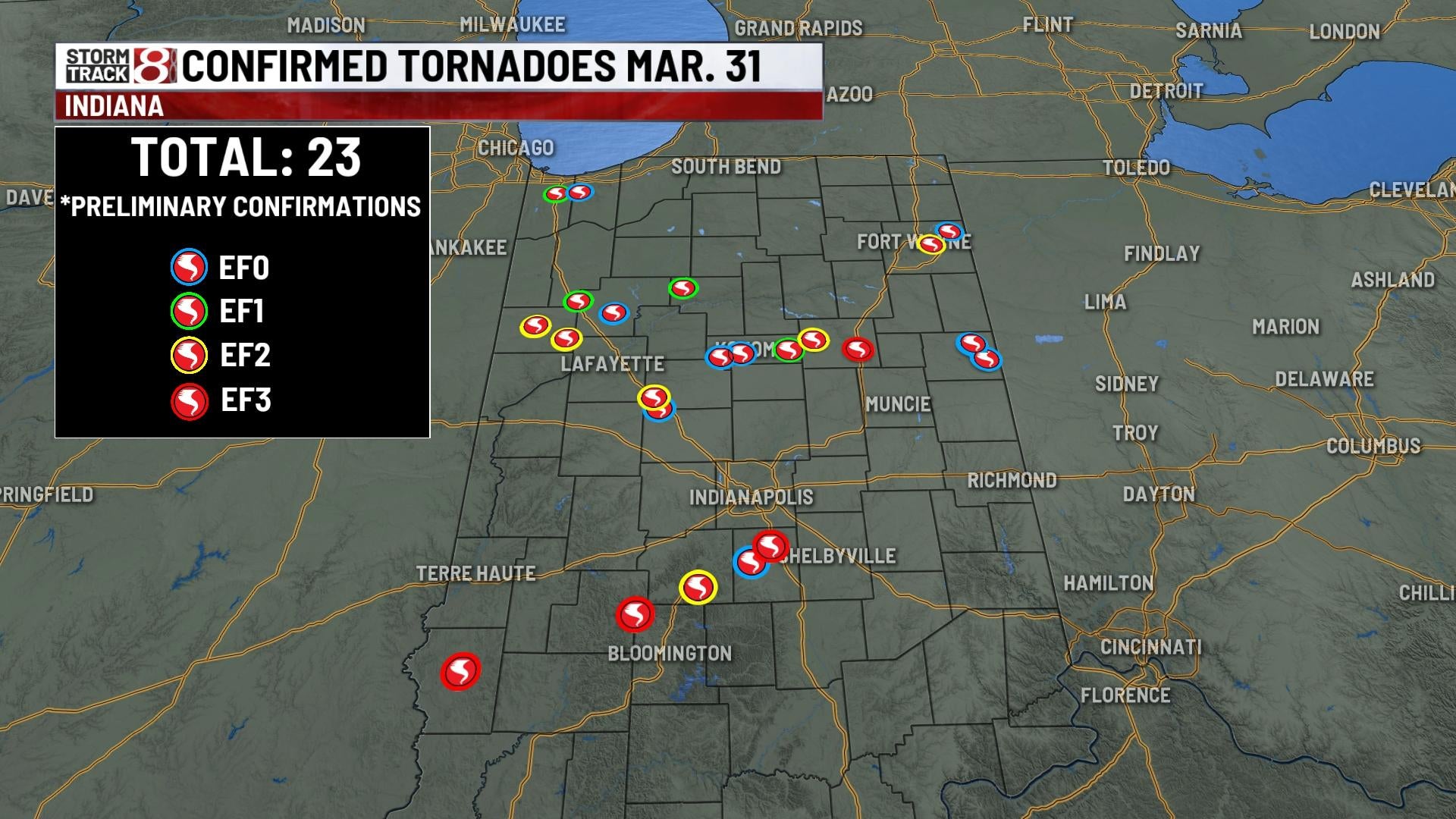 Deadly Tornadoes: 25 Confirmed Fatalities, Widespread Damage In Central US Deadly Tornadoes: 25 Confirmed Fatalities, Widespread Damage In Central US