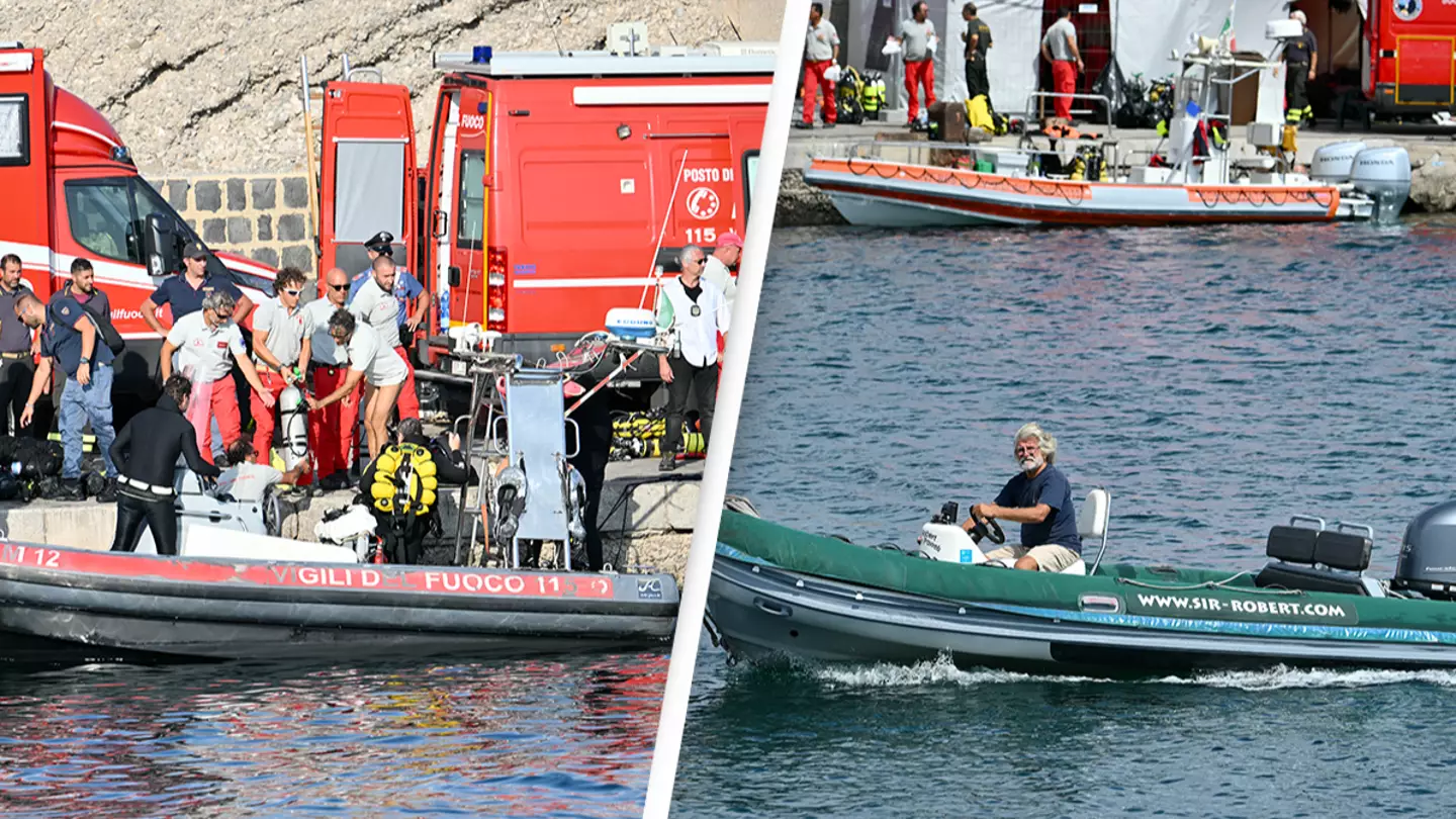 Death Of Diver During Recovery Of Sunken Tech Billionaire's Yacht Death Of Diver During Recovery Of Sunken Tech Billionaire's Yacht