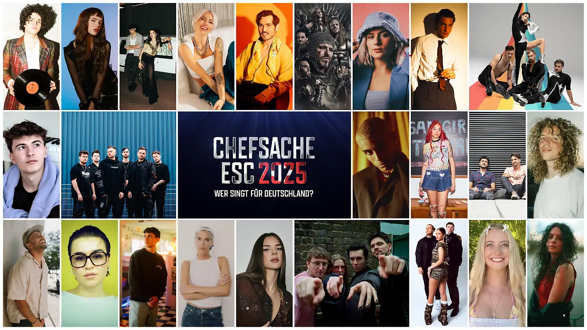 Deutschland: Start Der Chefsache ESC 2025 Sonderedition Deutschland: Start Der Chefsache ESC 2025 Sonderedition