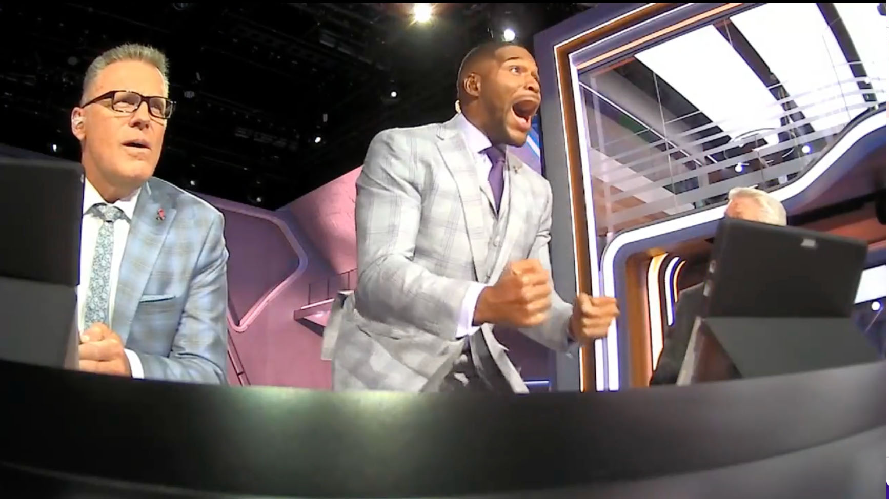 Did Michael Strahan Outmaneuver The Competition For That Big Interview? Did Michael Strahan Outmaneuver The Competition For That Big Interview?