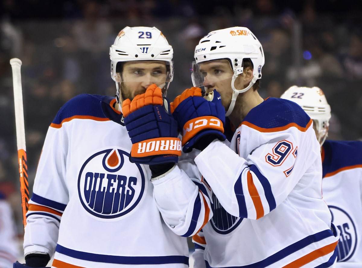 Draisaitl's 100-Point Milestone Leads Oilers To OT Victory Against Islanders Draisaitl's 100-Point Milestone Leads Oilers To OT Victory Against Islanders