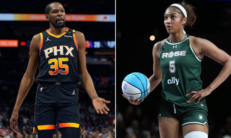 Durant's Pre-Game Comment Ignites Renewed Romance Rumors With Angel Reese Durant's Pre-Game Comment Ignites Renewed Romance Rumors With Angel Reese