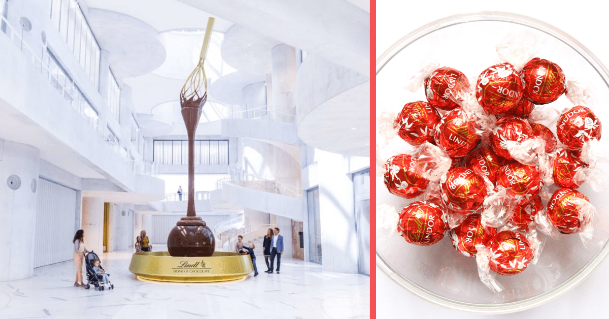 Experience Chocolate Heaven: Lindt Opens In Central London Experience Chocolate Heaven: Lindt Opens In Central London