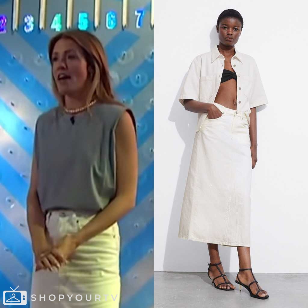 Find Cat Deeley's Midi Dress: M&S Stock Update Find Cat Deeley's Midi Dress: M&S Stock Update