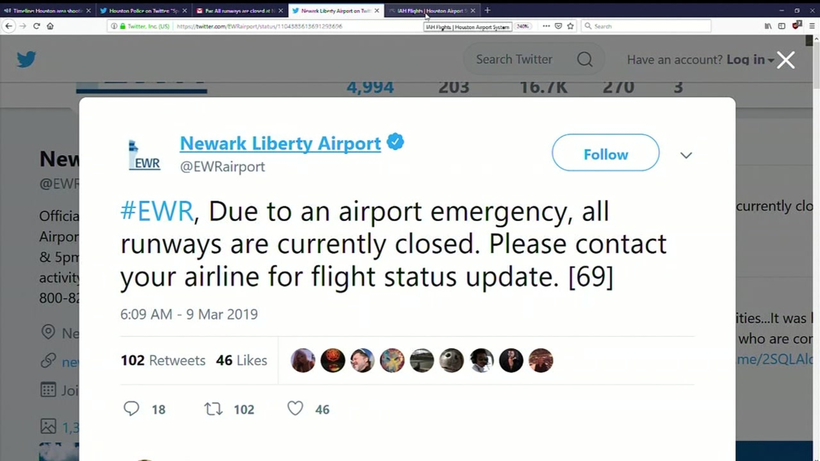 Flight Disruptions At Newark Airport Due To System Outage Flight Disruptions At Newark Airport Due To System Outage