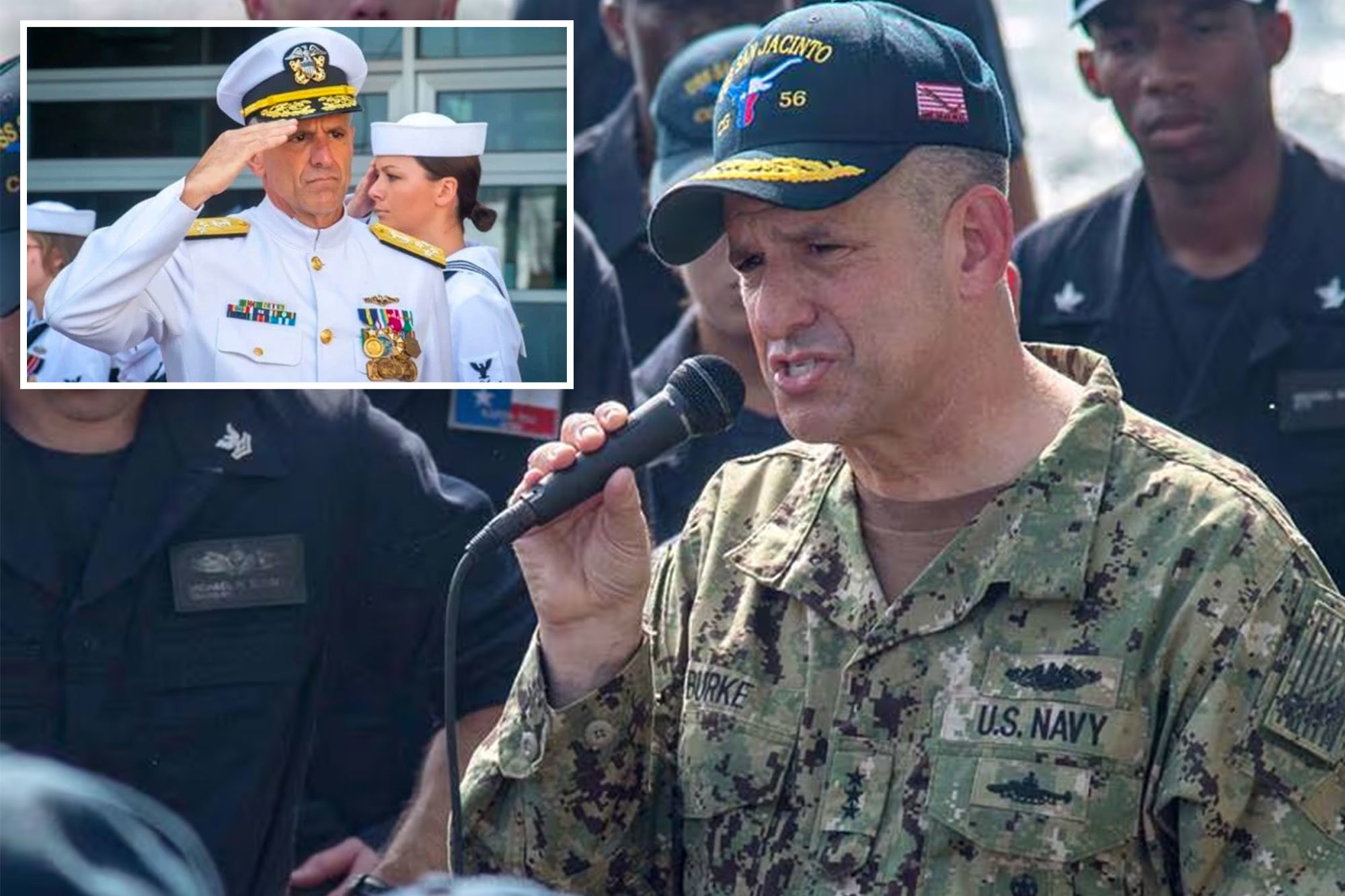 Four-Star Admiral Robert Burke Convicted On Bribery Charges Four-Star Admiral Robert Burke Convicted On Bribery Charges