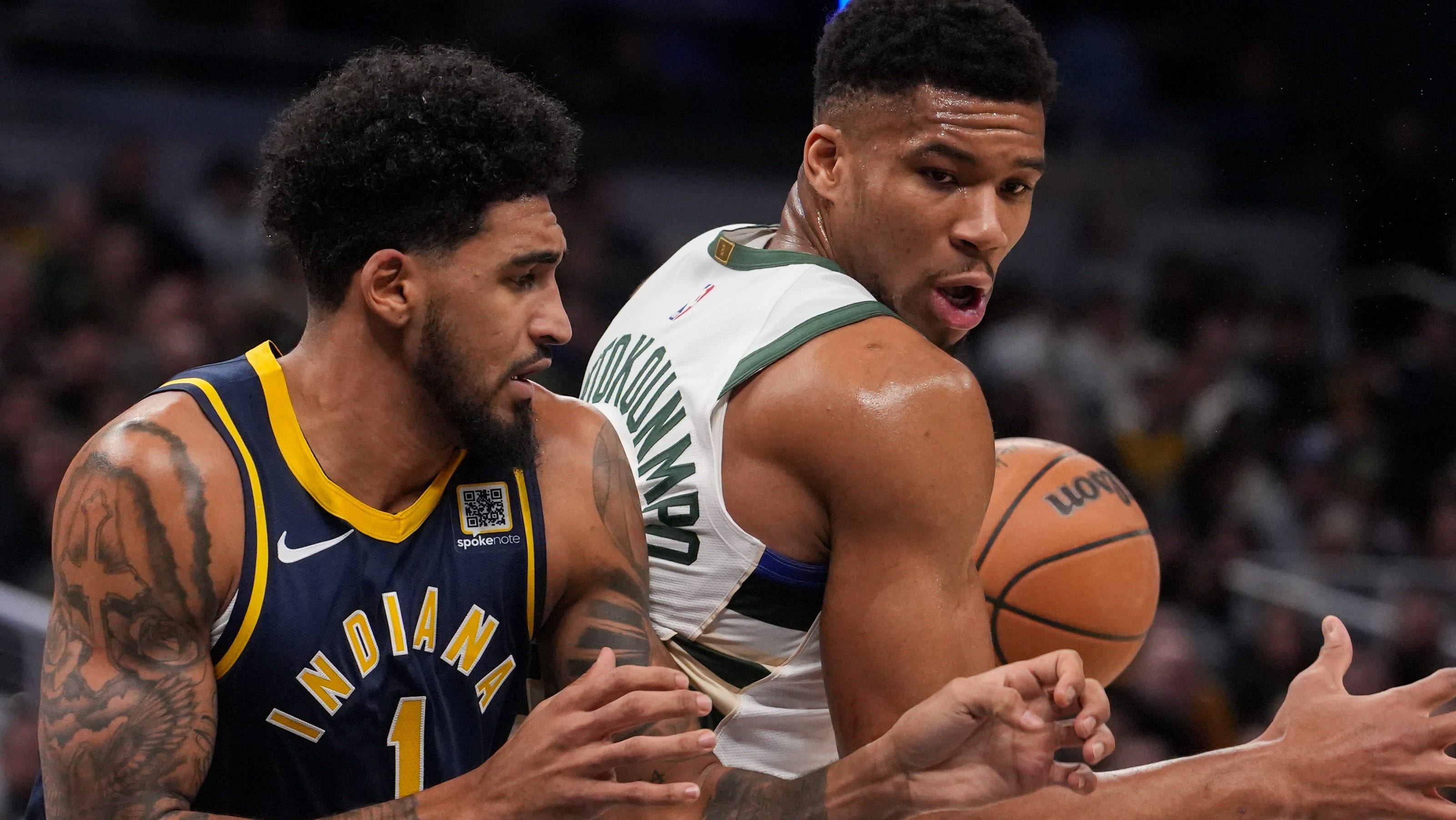 Game 5 Aftermath: Bucks And Pacers Players In Heated Exchange Game 5 Aftermath: Bucks And Pacers Players In Heated Exchange