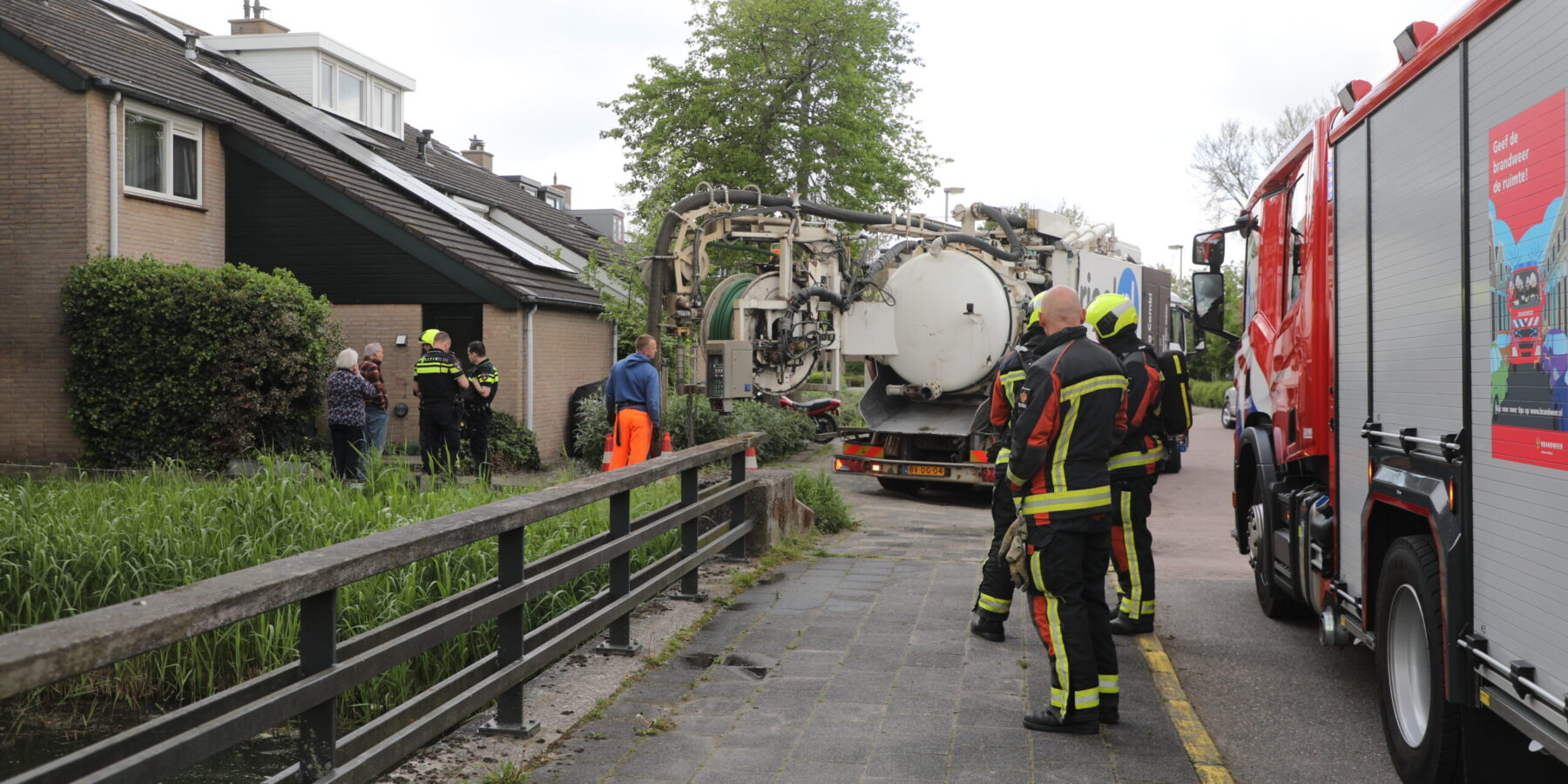 Gaslucht In Roden Blijkt Loos Alarm
