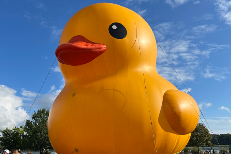 Giant Rubber Duck Arrives In Myrtle Beach: Promoting Water Safety Giant Rubber Duck Arrives In Myrtle Beach: Promoting Water Safety