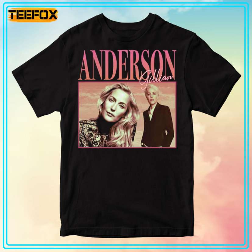 Gillian Anderson: Retro Elegancija Gillian Anderson: Retro Elegancija