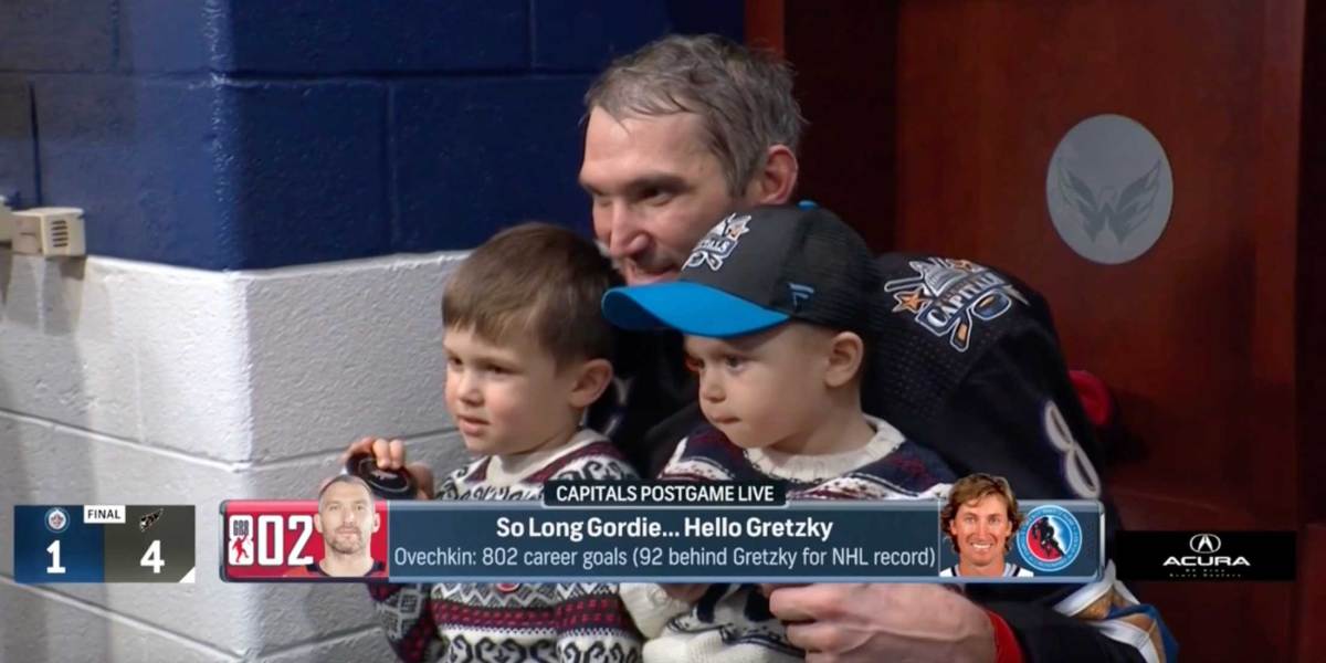 Goaltender's Wish: A Signed Ovechkin Jersey After Facing His First NHL Goal Goaltender's Wish: A Signed Ovechkin Jersey After Facing His First NHL Goal