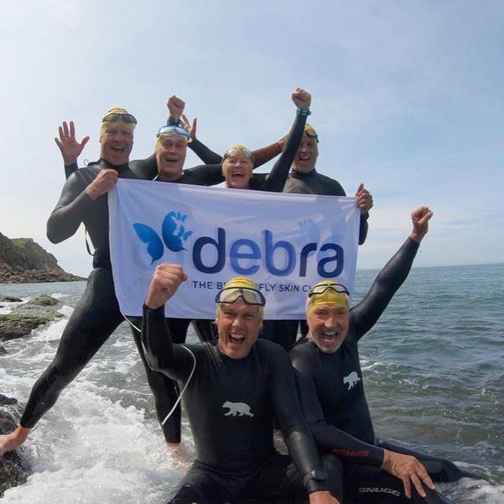 Graeme Souness's Double Channel Swim Challenge For Isla Graeme Souness's Double Channel Swim Challenge For Isla