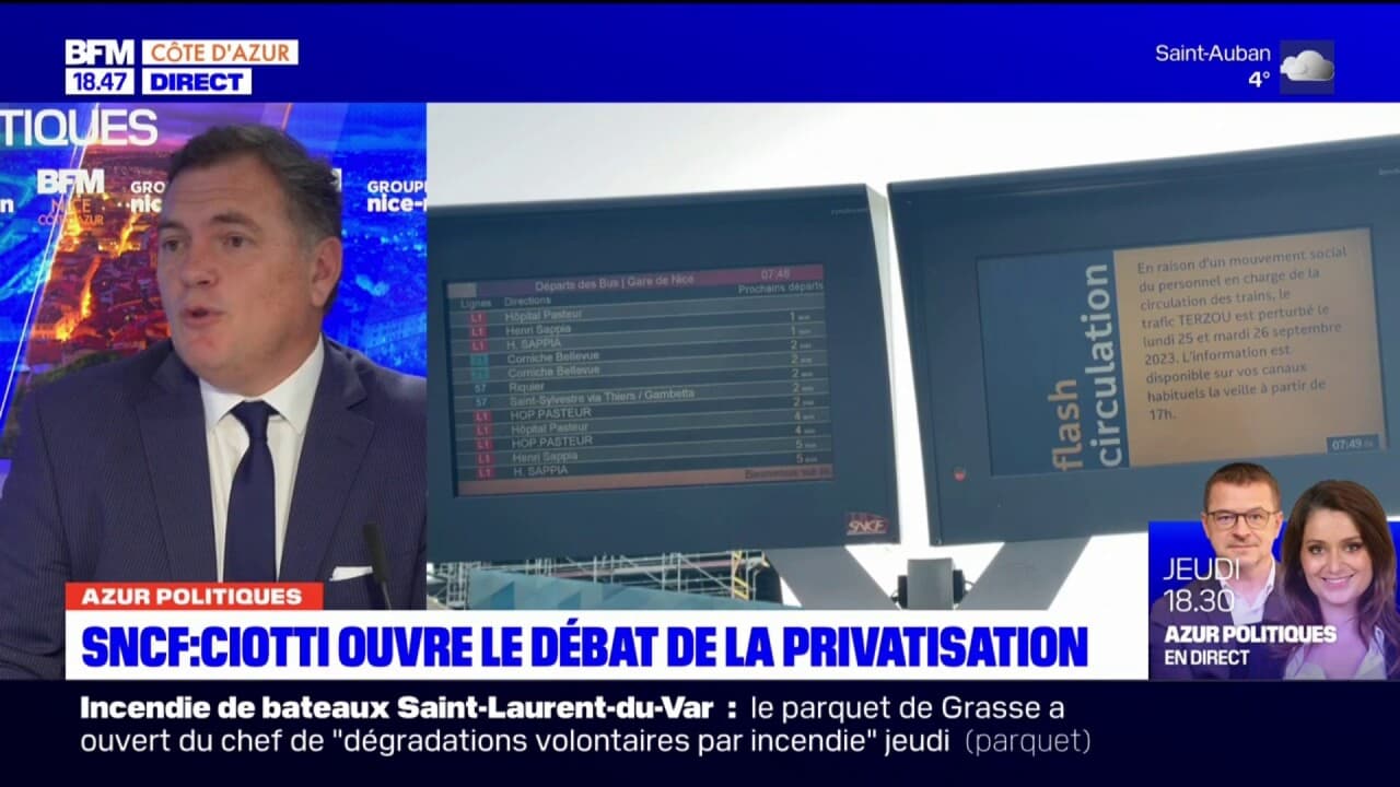 Grève SNCF : Philippe Tabarot Juge Les Revendications Illégitimes